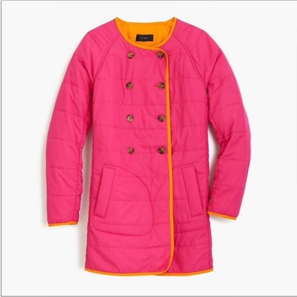 J. Crew Quilted Reversible Liner Jacket